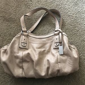 Ellen Tracy Tan, & Orange Ralph Lauren Chaps purse