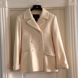 Gorgeous VS basket weave pea coat!