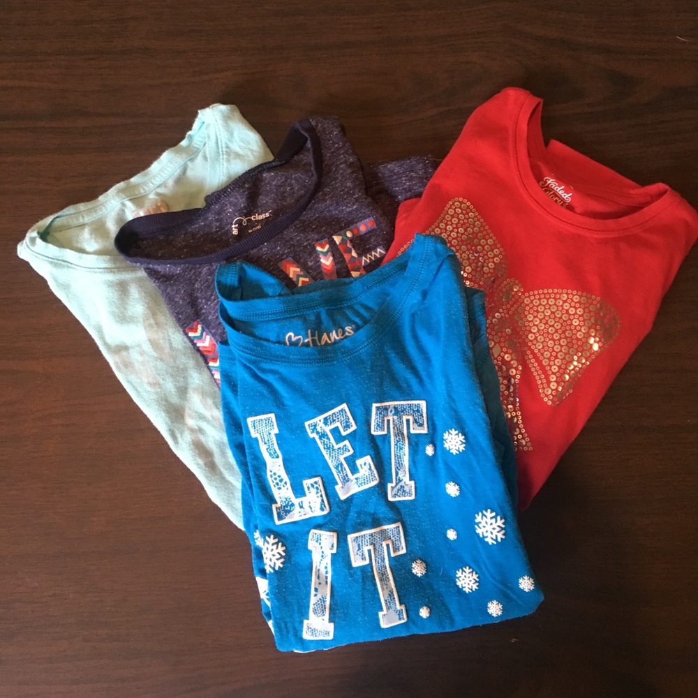 Girls tee shirt bundle