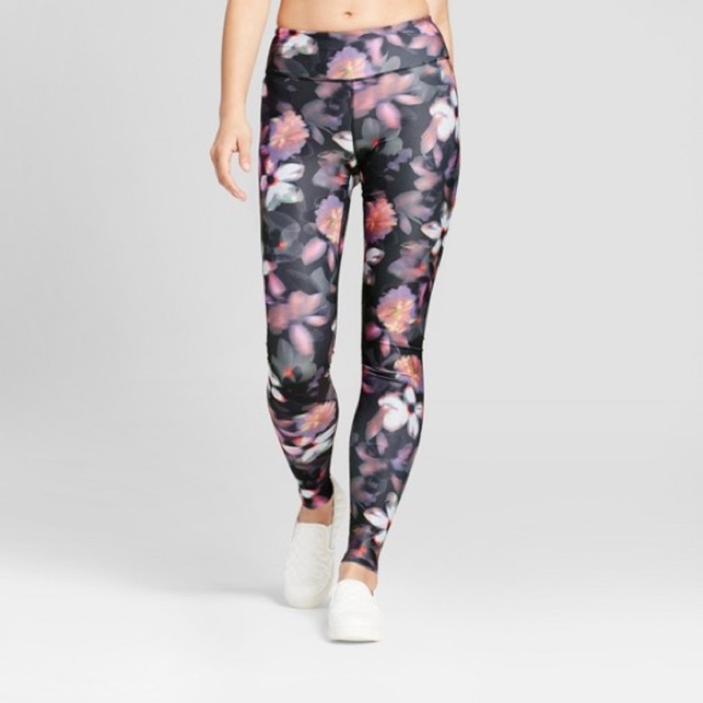 JoyLab Floral Print Performance Leggings Sz. S NWT