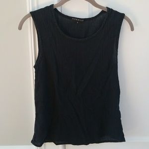 Curator Skylar Gauze Tank, size S