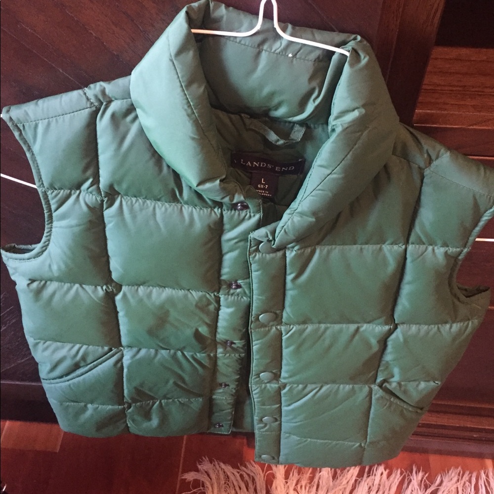 Lands’ End kid’s vest.