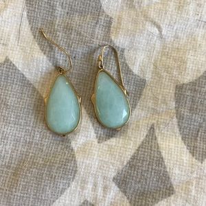 Mint Green Drop Earrings