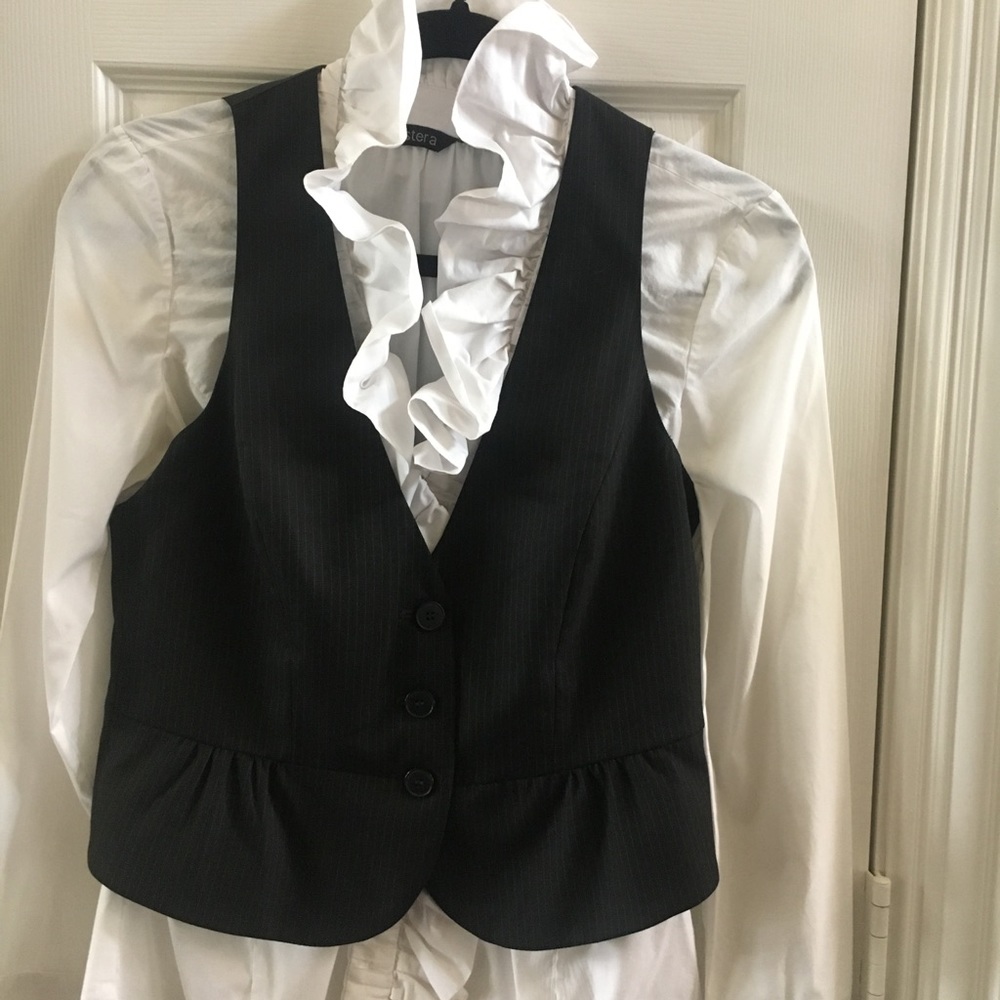 Pinstripe Vest
