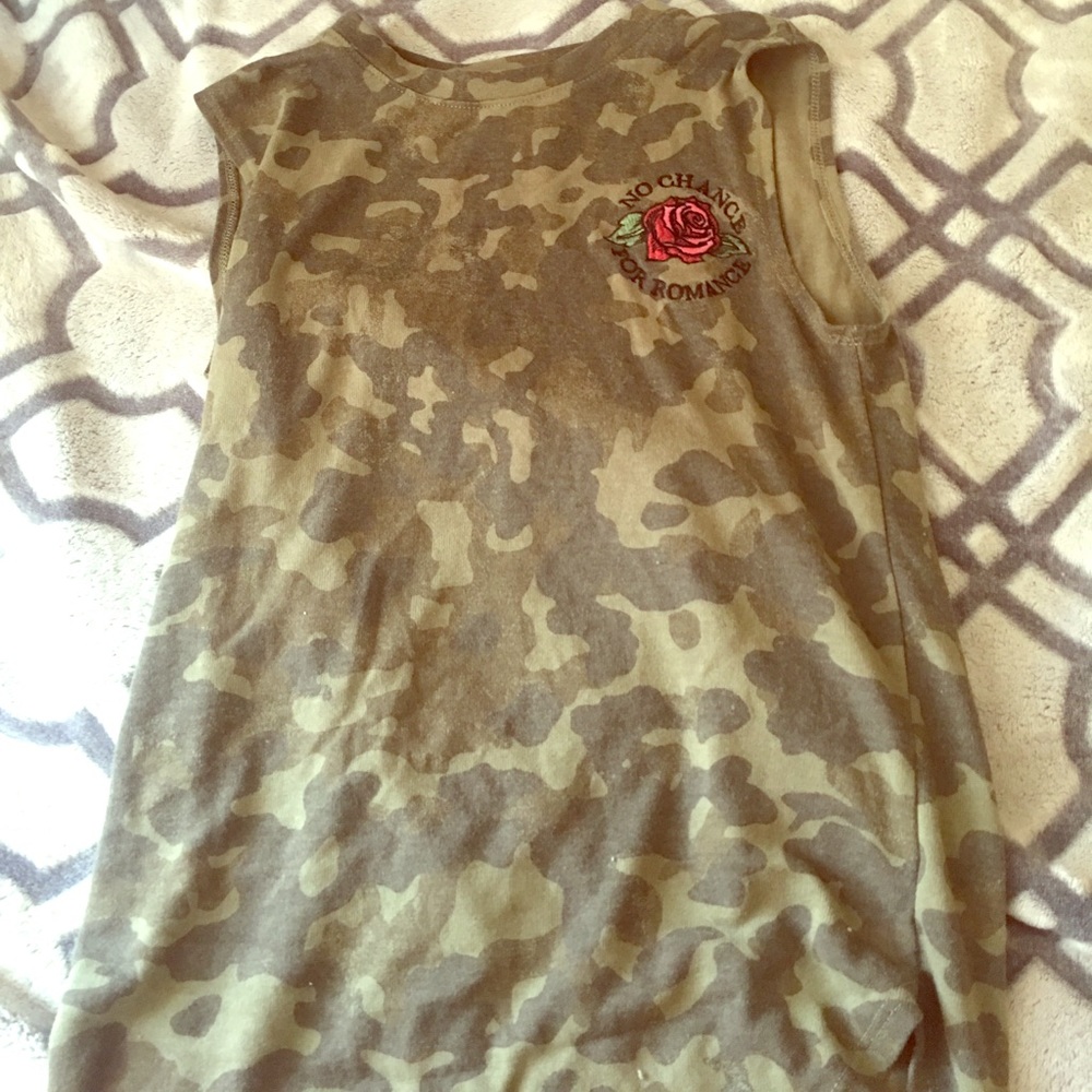 Camo tank top