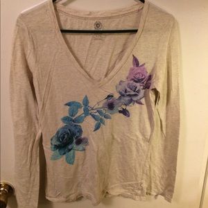 American eagle long sleeve graphic T