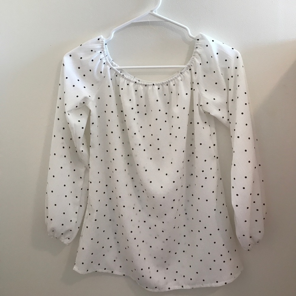 Polka Dot Business Shirt