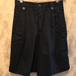 LizSport navy Bermudas
