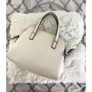 White cross body bag
