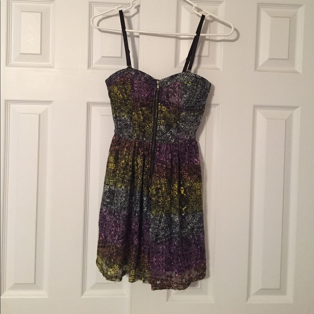 Material Girl size small multi colored top!