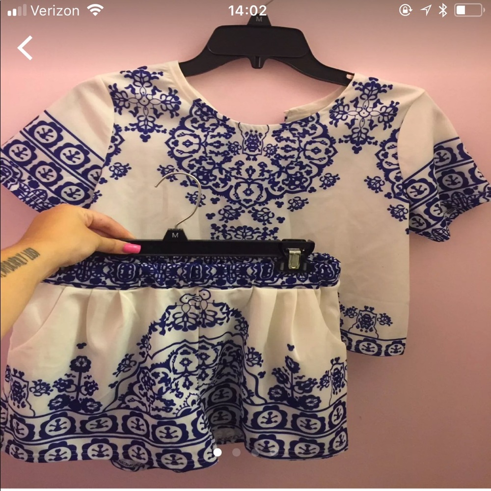 Top and bottom two piece set