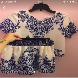 Top and bottom two piece set