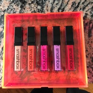 Smashbox "light it up lip" gloss set