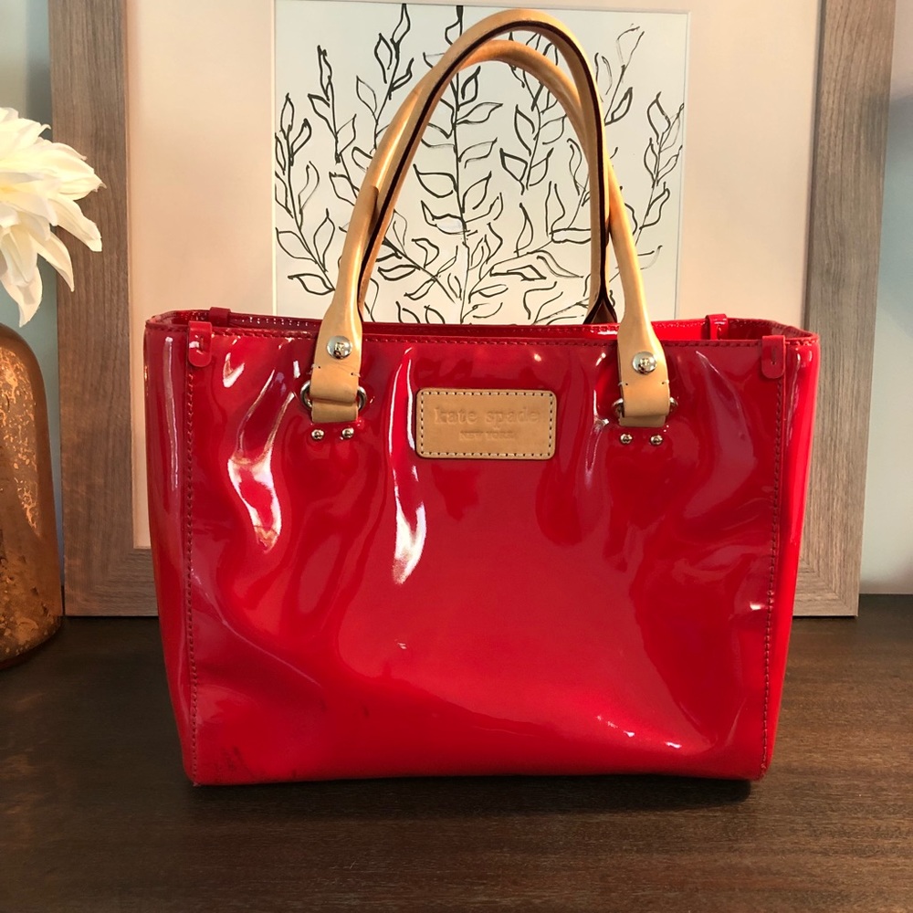 Red Kate Spade bag
