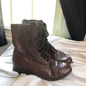 🎉Brown Combat Boots🎉