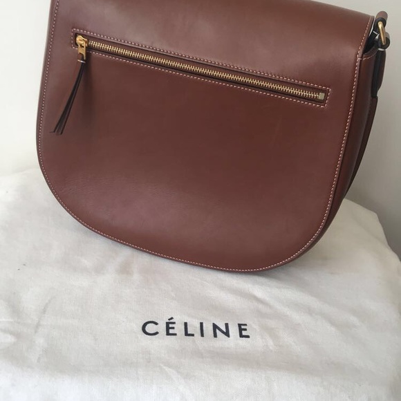 Céline Trotteur Chestnut Natural Calfskin - Picture 3 of 8