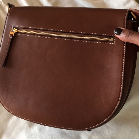 Céline Trotteur Chestnut Natural Calfskin - Picture 6 of 8
