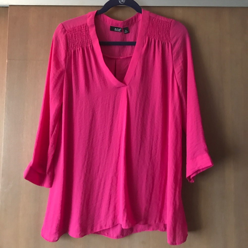 3/4 sleeve silky top