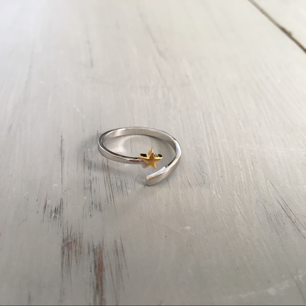🆕 Simple Star Adjustable Ring