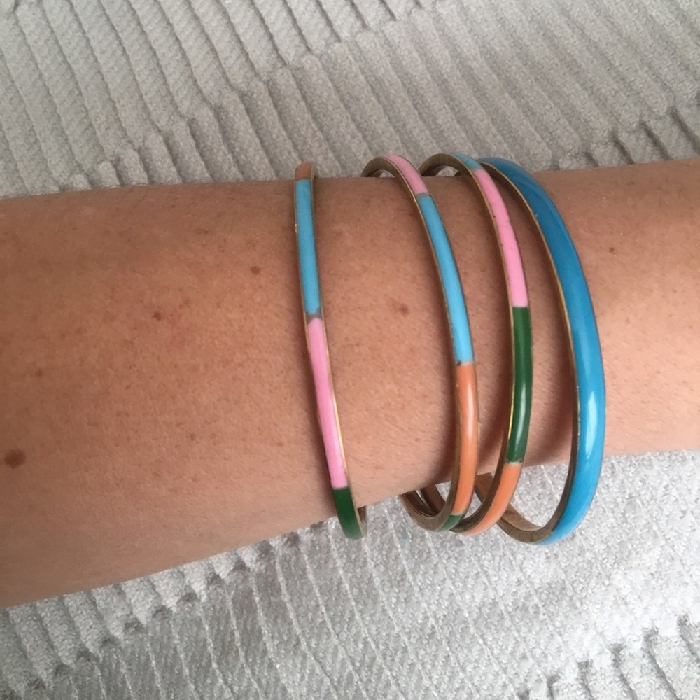 Boho Brass Bangles