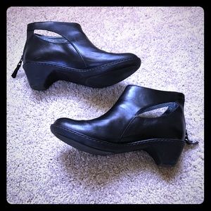 Dansko "Bonita" cutout bootie