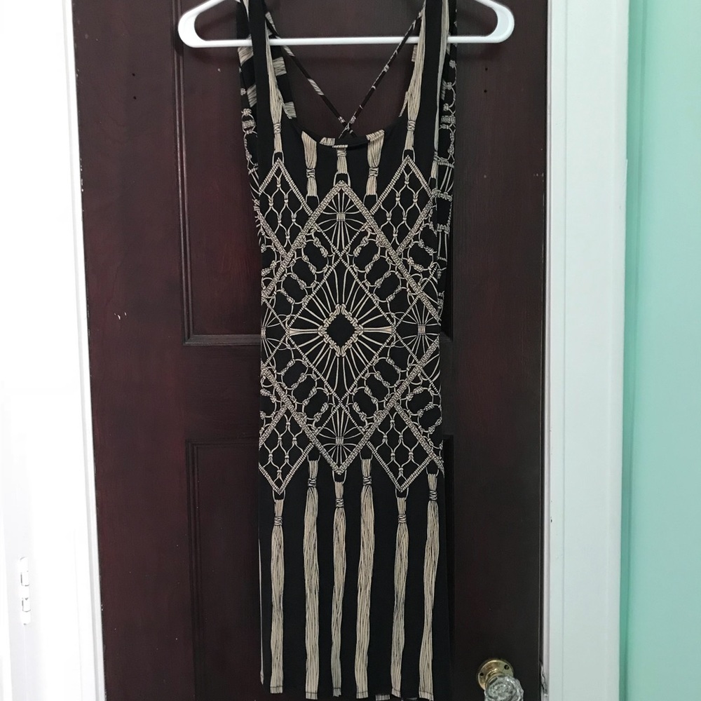 Mara Hoffman open back cocktail dress