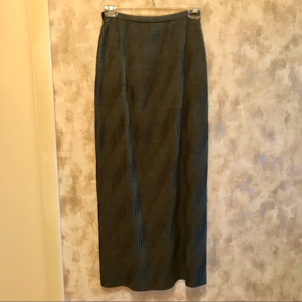 Cache Pleated Skirt