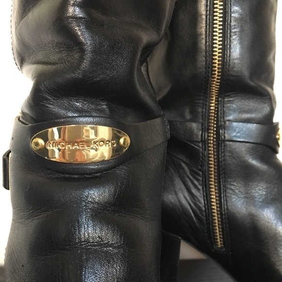 Michael Kors Arley boot with stacked heel - Picture 5 of 7