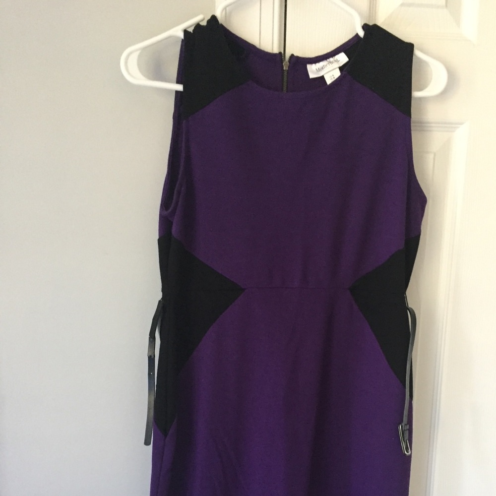 Purple Motherhood maternity dress