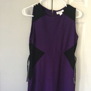 Purple Motherhood maternity dress