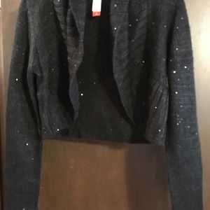 ❤️nwt Gorgeous black sequined sweater🌹