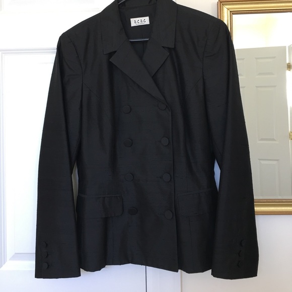 BCBG Max Azaria 100% silk double breasted jacket - Picture 1 of 4