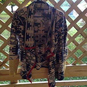 THML Aztec Open Cardigan