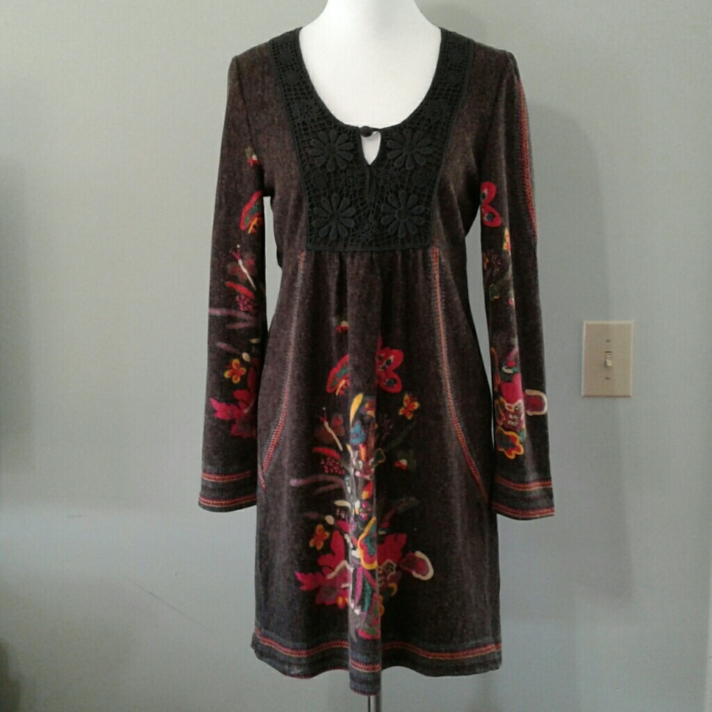 Aryeh rainbows and butterflies dress