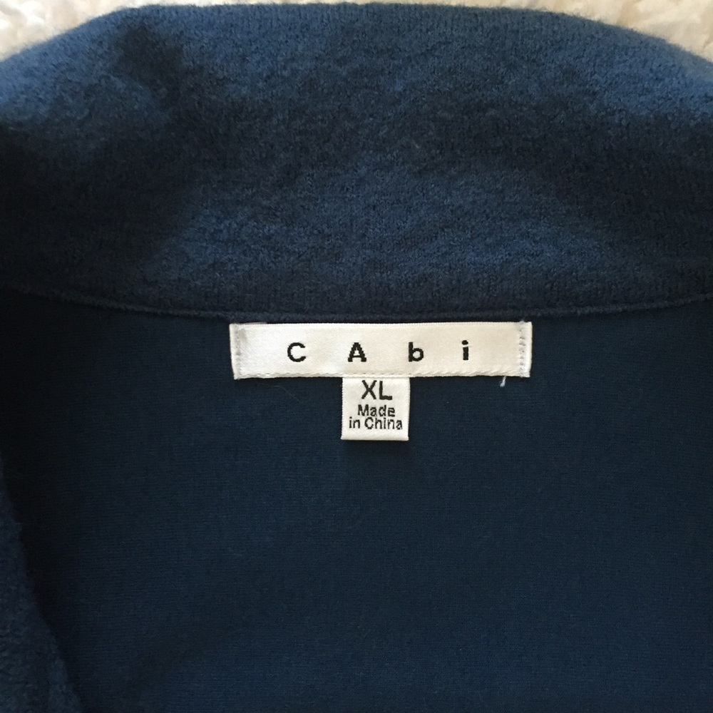 Cabi Turquoise/Blue Aristocrat Merino Wool Coat - Picture 4 of 8