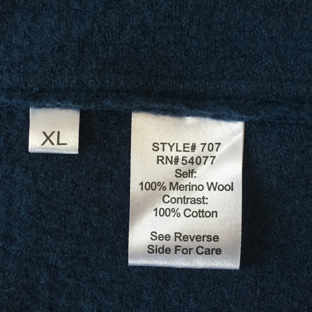Cabi Turquoise/Blue Aristocrat Merino Wool Coat - Picture 8 of 8