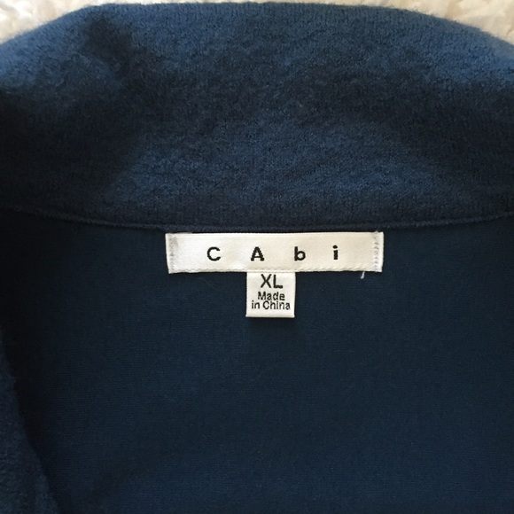 Cabi Turquoise/Blue Aristocrat Merino Wool Coat - Picture 4 of 8