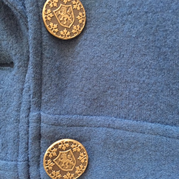 Cabi Turquoise/Blue Aristocrat Merino Wool Coat - Picture 3 of 8