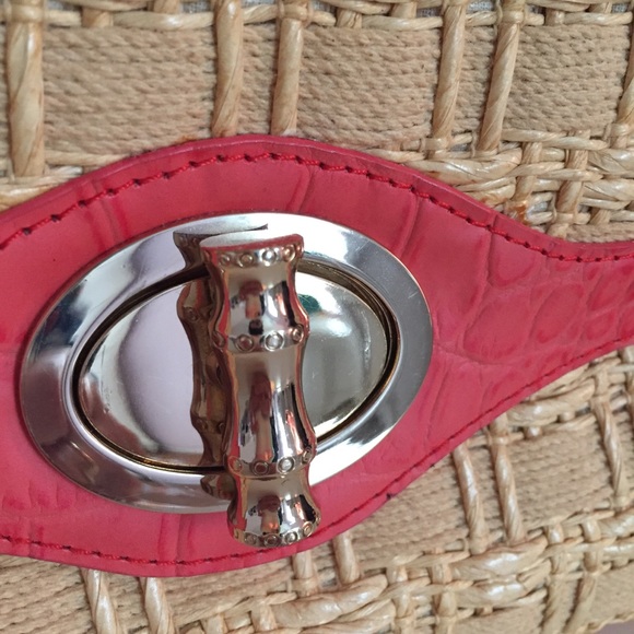 NEW! RARE Elaine Turner Peach Pink Bag Purse