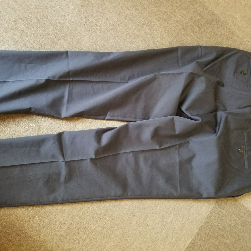 Express 33/30 navy slim photographer cotton sateen