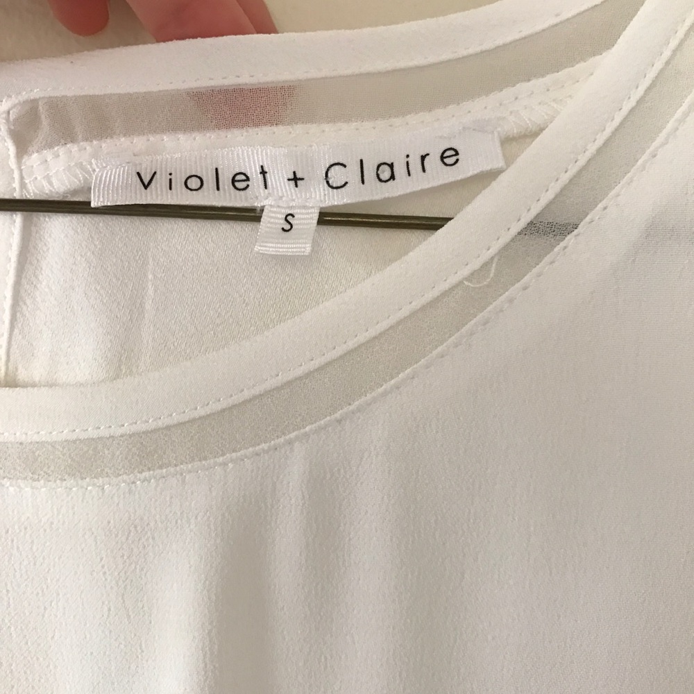 White blouse / shirt