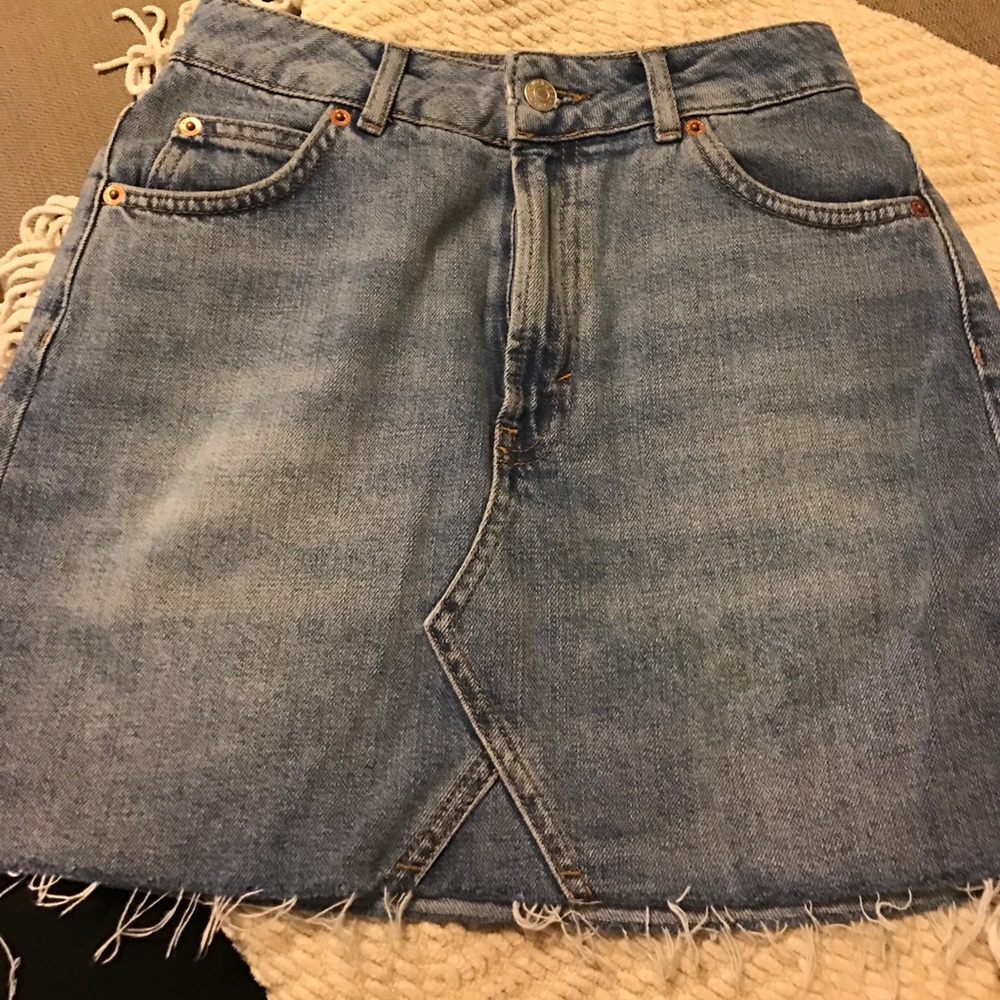 Denim skirt