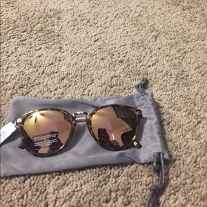 Gold and Tortoise Shell Sunglasses