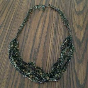 Fabric necklace