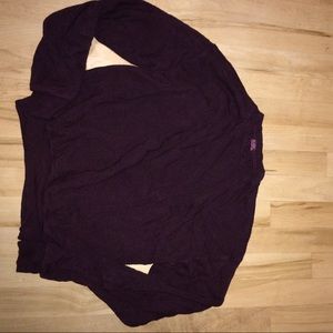 Maroon Long Sleeve Sweater
