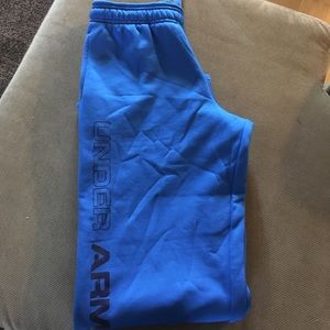 Youth large under armour pant royal blue boys
