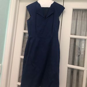 Navy work dress