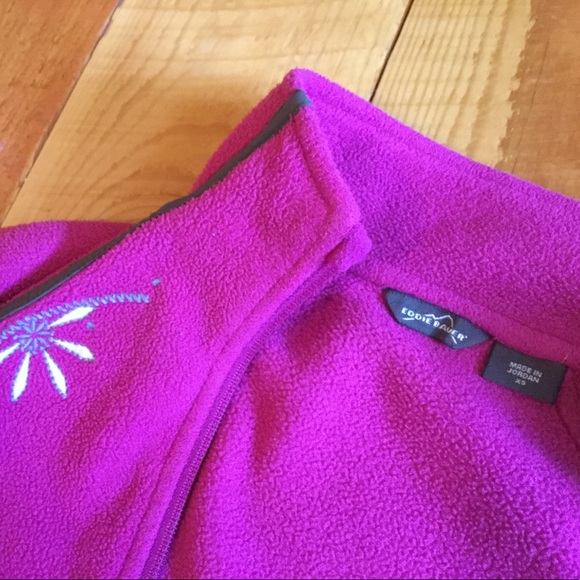 Eddie Bauer full zip fleece jacket - Picture 5 of 5
