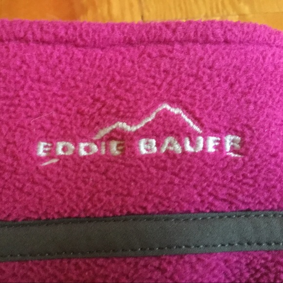 Eddie Bauer full zip fleece jacket - Picture 2 of 5