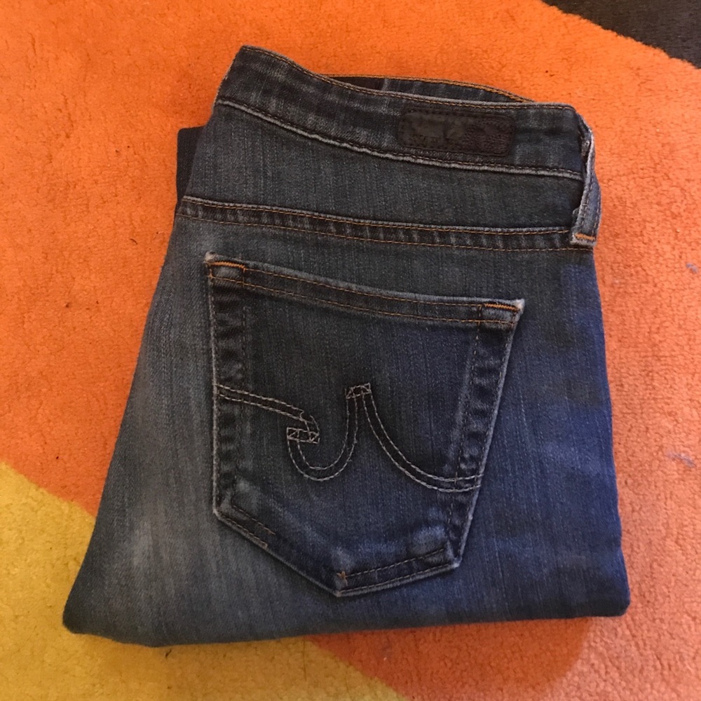 AG Stevie Slim Straight Jeans!